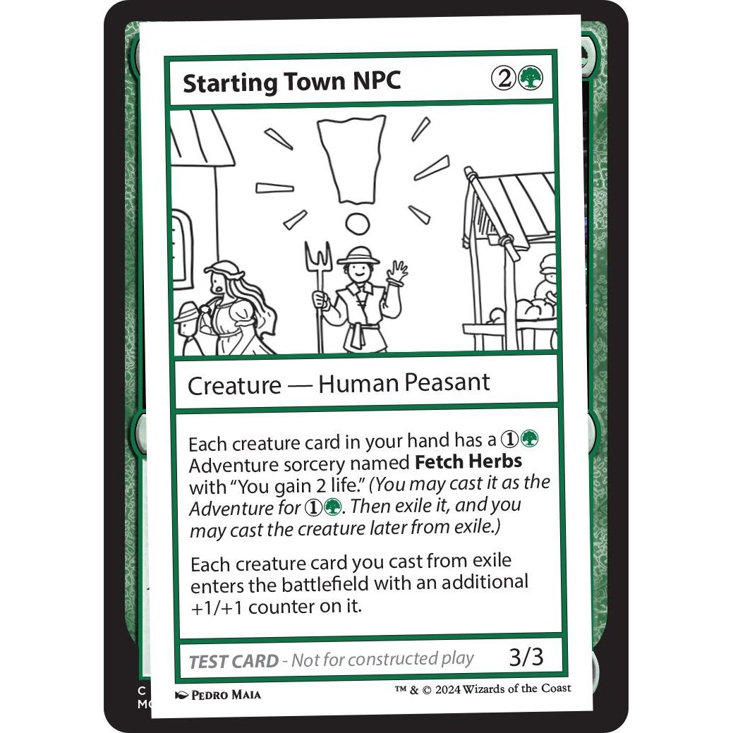 Image for Starting Town NPC (MB2PC) - Magic: The Gathering
