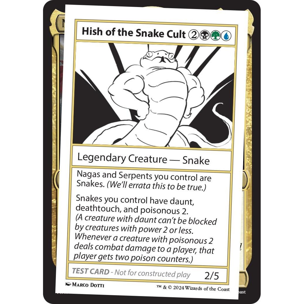Image for Hish of the Snake Cult (MB2PC) - Magic: The Gathering
