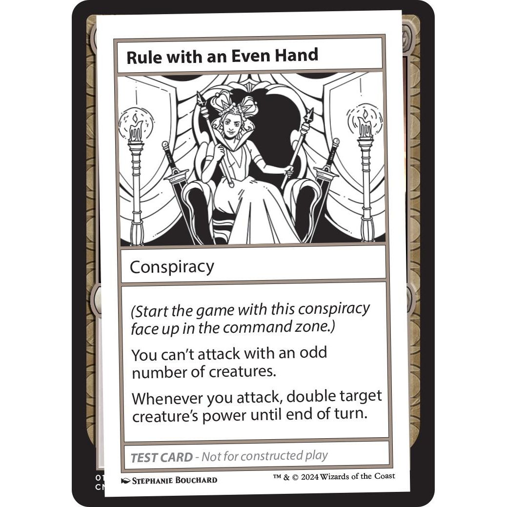 Image for Rule with an Even Hand (MB2PC) - Magic: The Gathering