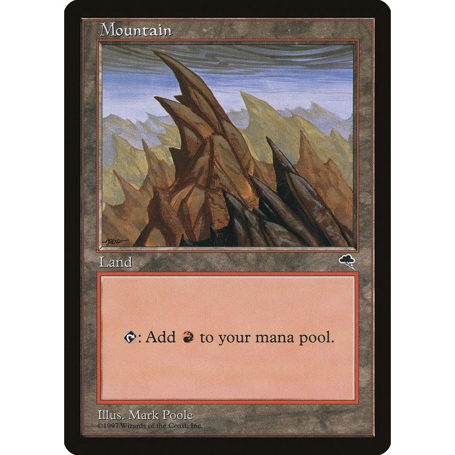 Image for Mountain (Left) (346) (TMP) - Magic: The Gathering