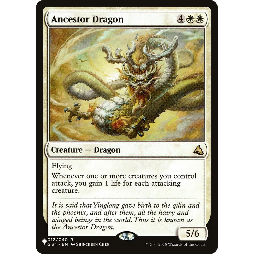 Image for Ancestor Dragon (012/040) (LIST) - Magic: The Gathering