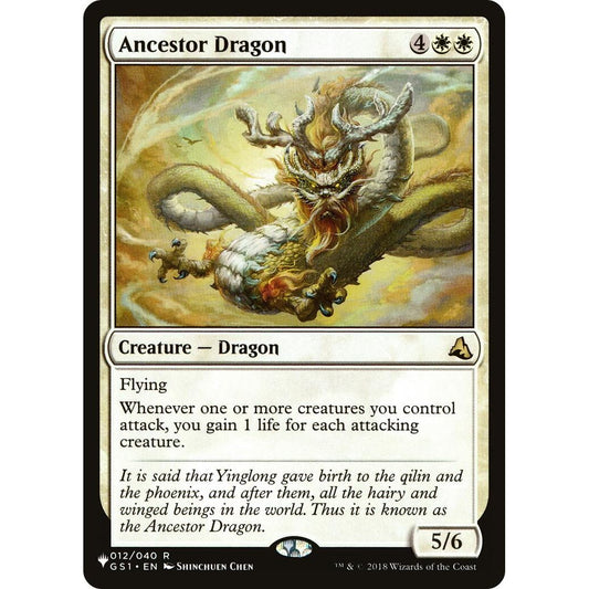 Image for Ancestor Dragon (012/040) (LIST) - Magic: The Gathering