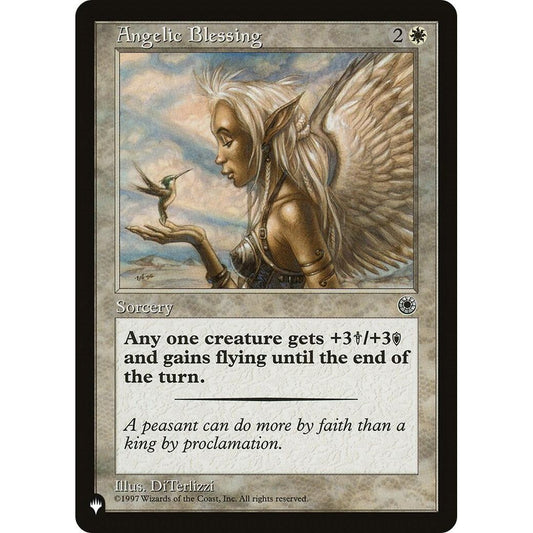 Image for Angelic Blessing (LIST) - Magic: The Gathering