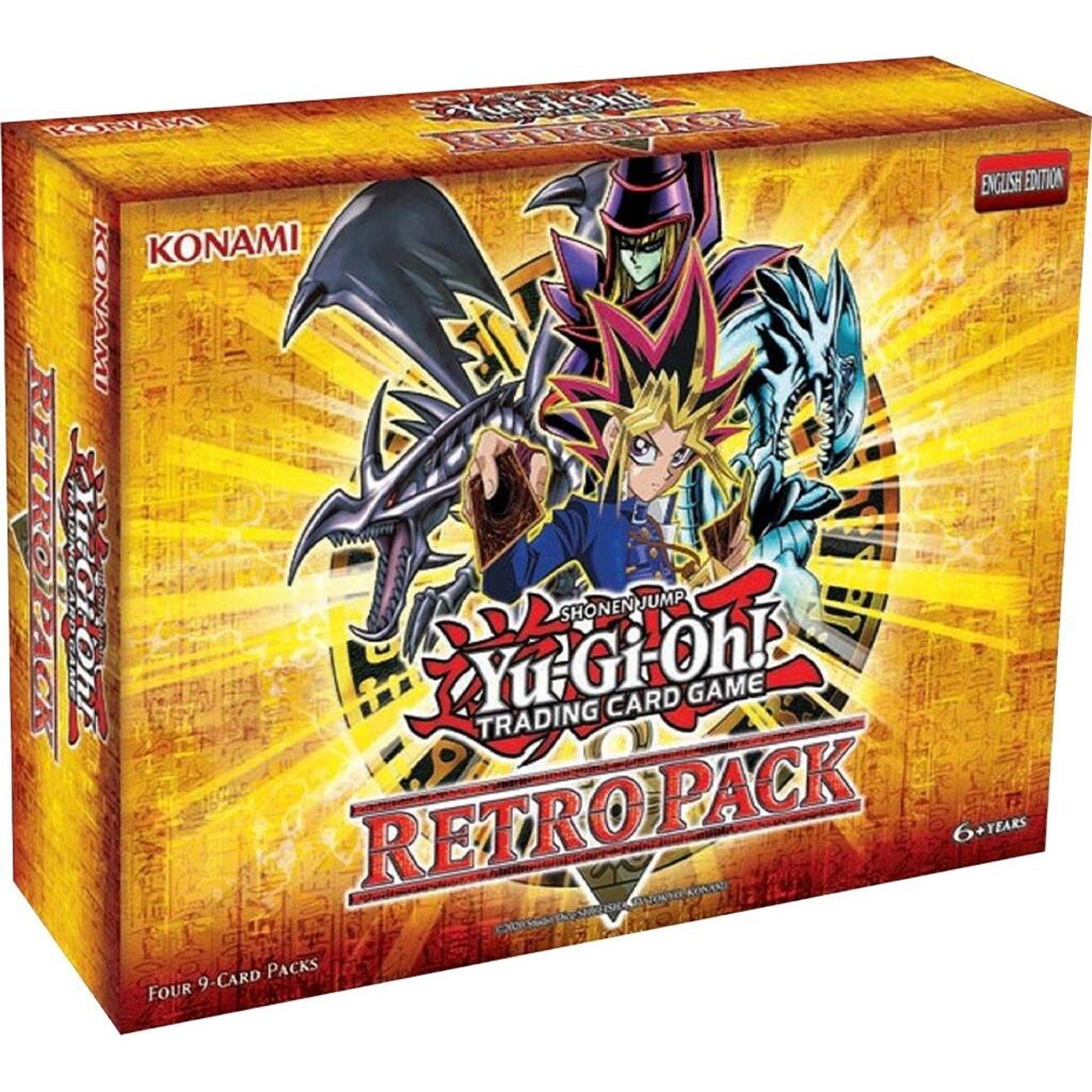 Image for Retro Pack Box (4-Pack) - YuGiOh