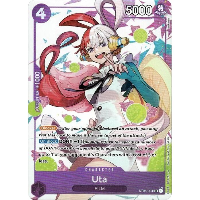 Image for Uta - ST05-004 (Premium Card Collection -Uta-) (ST05-004) (OP-PR) - One Piece Card Game