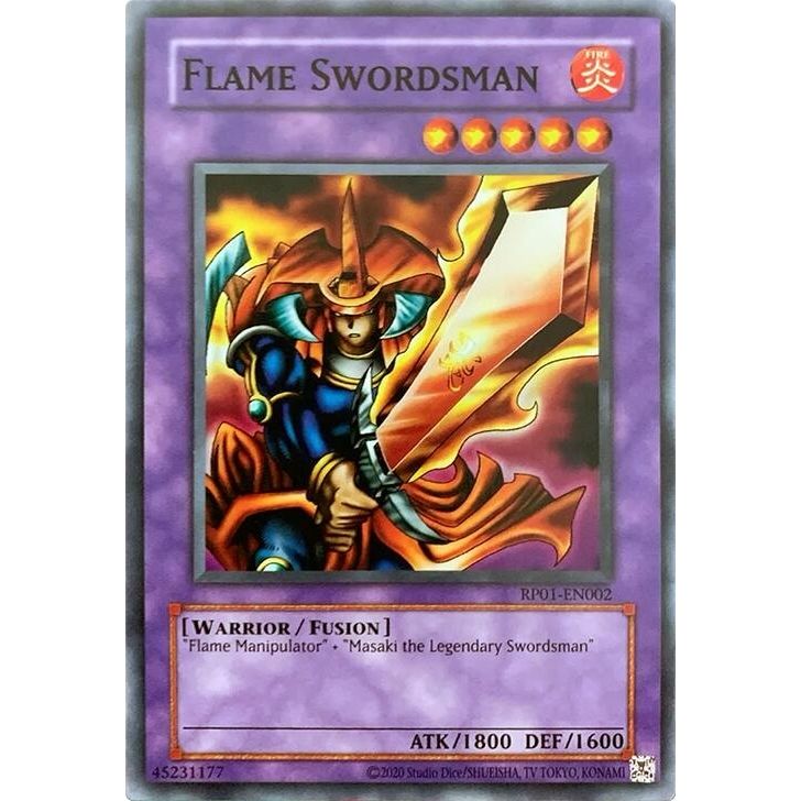 Image for Flame Swordsman (RP01-EN002) (RP01) - YuGiOh