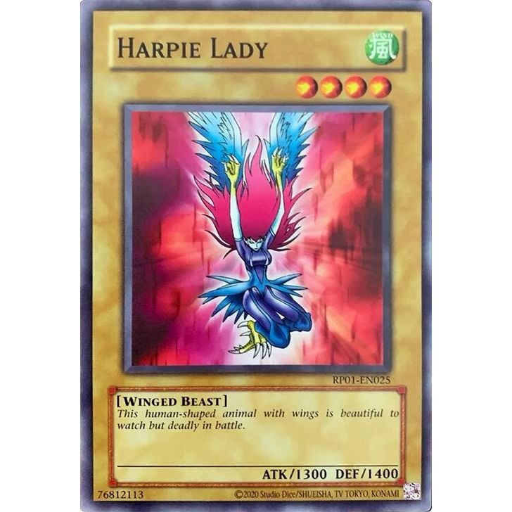 Image for Harpie Lady (RP01-EN025) (RP01) - YuGiOh