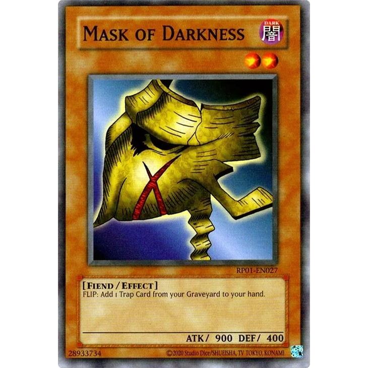 Image for Mask of Darkness (RP01-EN027) (RP01) - YuGiOh