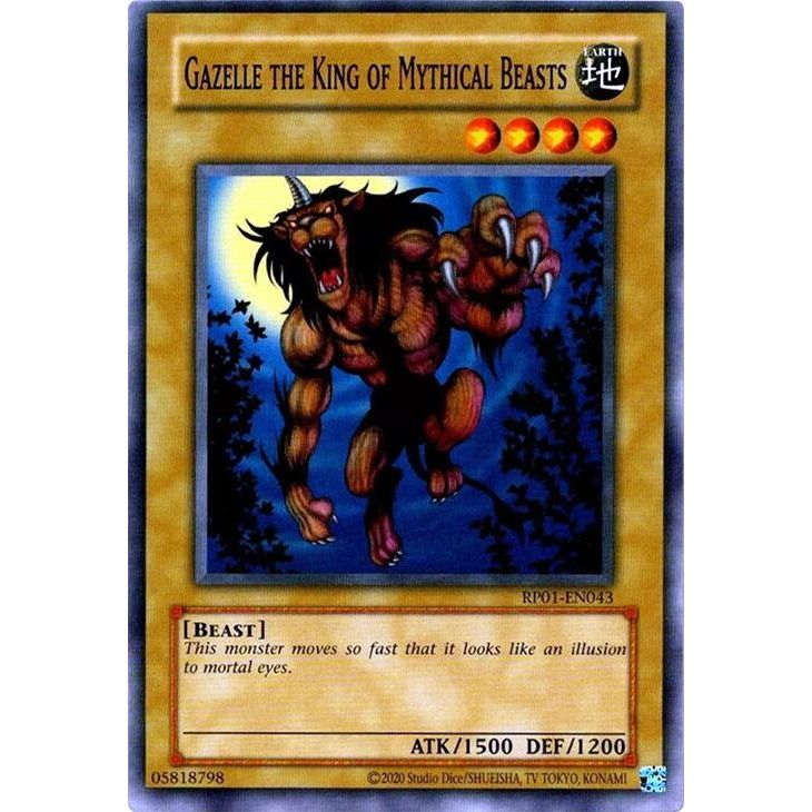 Image for Gazelle the King of Mythical Beasts (RP01-EN043) (RP01) - YuGiOh