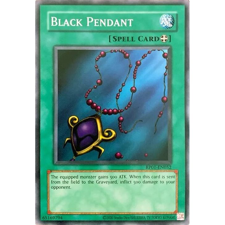 Image for Black Pendant (RP01-EN052) (RP01) - YuGiOh