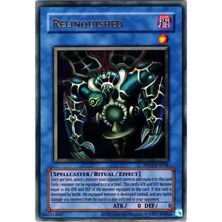 Image for Relinquished (RP01-EN054) (RP01) - YuGiOh