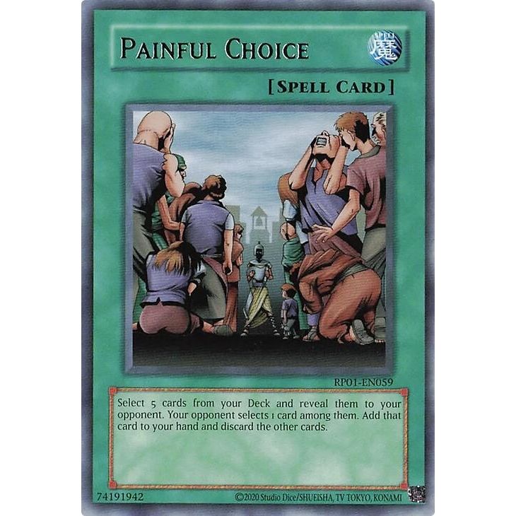 Image for Painful Choice (RP01-EN059) (RP01) - YuGiOh