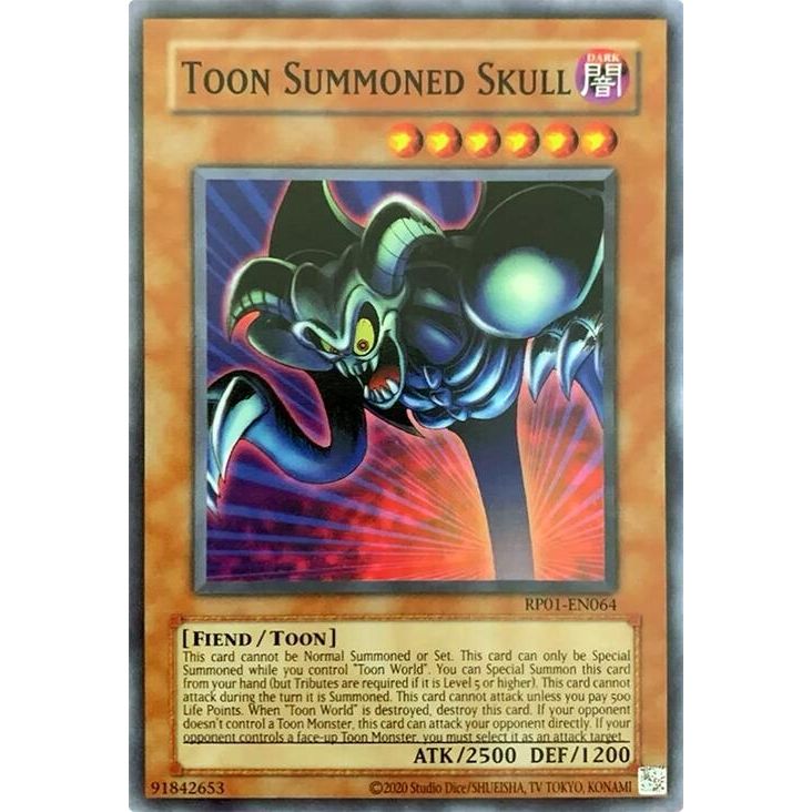Image for Toon Summoned Skull (RP01-EN064) (RP01) - YuGiOh