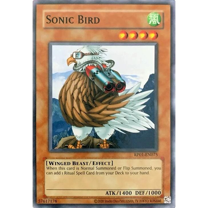 Image for Sonic Bird (RP01-EN075) (RP01) - YuGiOh