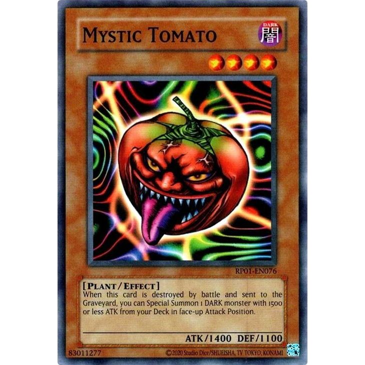 Image for Mystic Tomato (RP01-EN076) (RP01) - YuGiOh
