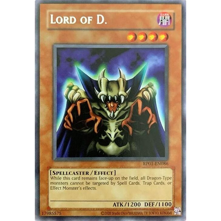 Image for Lord of D. (RP01-EN086) (RP01) - YuGiOh