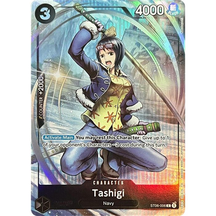 Image for Tashigi (Premium Card Collection -BANDAI CARD GAMES Fest. 23-24 Edition-) (ST06-006) (OP-PR) - One Piece Card Game