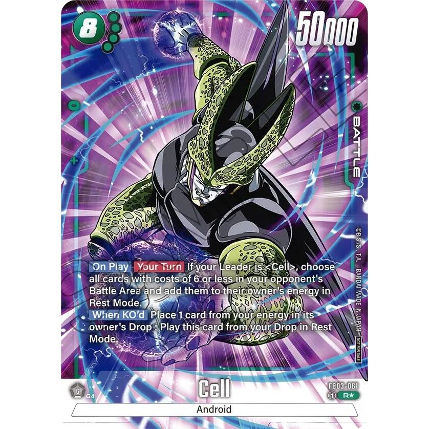 Image for Cell (Tournament Pack -Winner- 03) (FB03-061) (DBSFW_TPR) - Dragon Ball Super: Fusion World