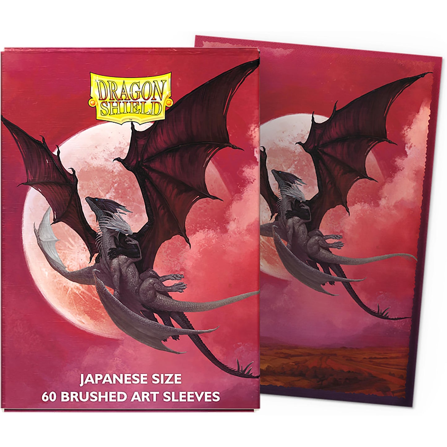 Image for Dragon Shield Brushed Art Japanese Sleeves - Valentines 2024 (60-Pack) - Card Sleeves