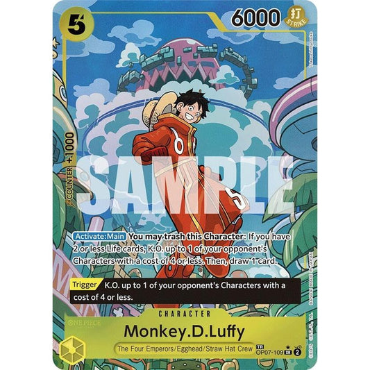 Image for Monkey.D.Luffy (TR) (OP07-109) (OP08) - One Piece Card Game