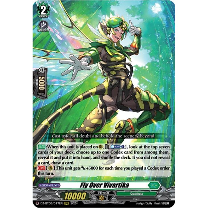 Image for Fly Over Vivartika (DZ-BT03/017EN) (DZ-BT03) - Cardfight Vanguard