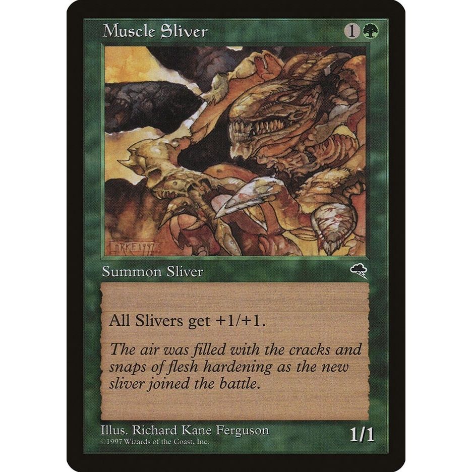 Image for Muscle Sliver (238) (TMP) - Magic: The Gathering