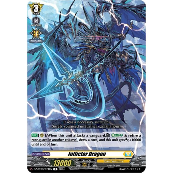 Image for Inflictor Dragon (DZ-BT03/074EN) (DZ-BT03) - Cardfight Vanguard