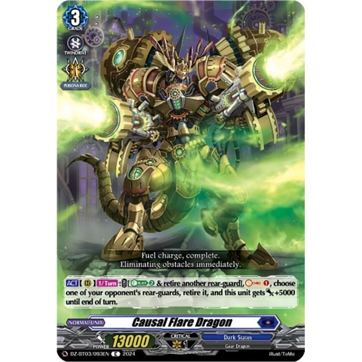 Image for Causal Flare Dragon (DZ-BT03/093EN) (DZ-BT03) - Cardfight Vanguard