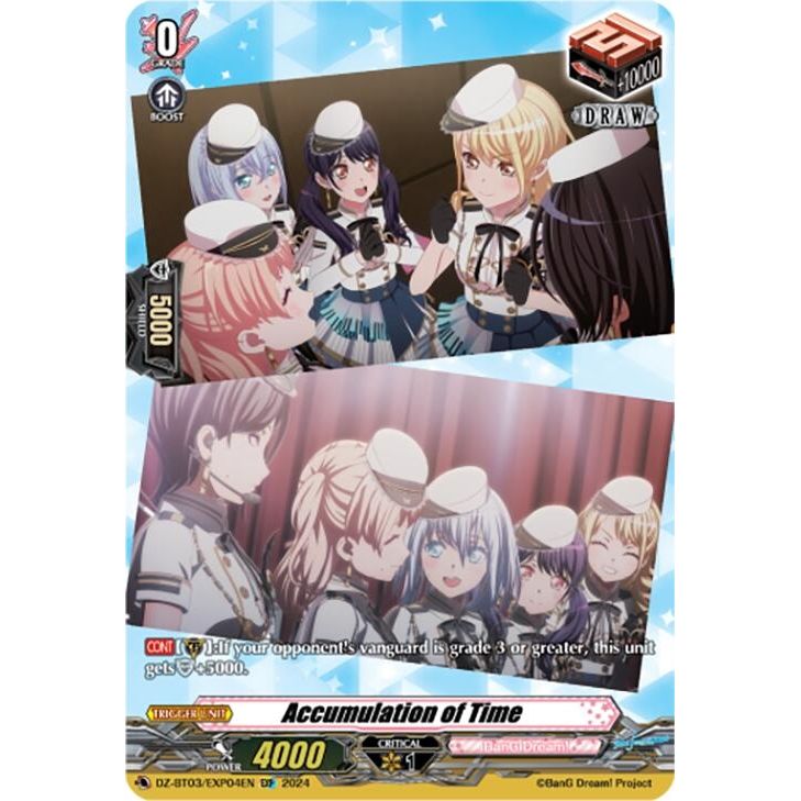 Image for Accumulation of Time (EXP) (DZ-BT03/EXP04EN) (DZ-BT03) - Cardfight Vanguard