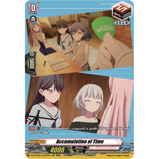 Image for Accumulation of Time (EXP) (DZ-BT03/EXP07EN) (DZ-BT03/EXP07EN) (DZ-BT03) - Cardfight Vanguard