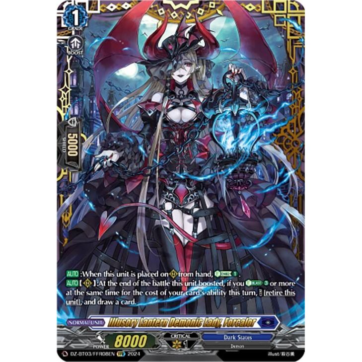 Image for Illusory Lantern Demonic Lady, Forcalor (FFR) (DZ-BT03/FFR08EN) (DZ-BT03) - Cardfight Vanguard