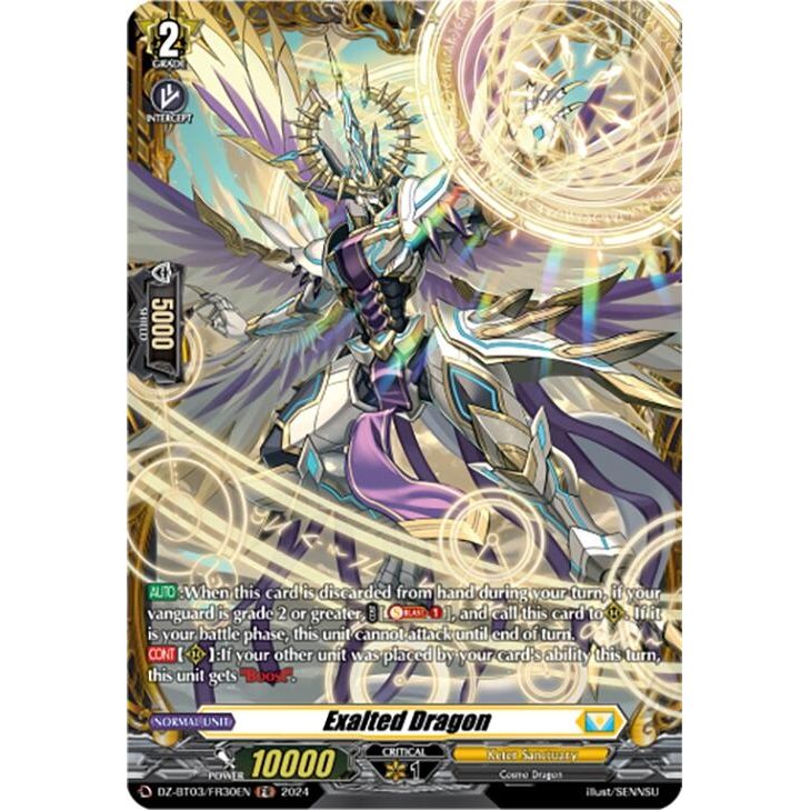 Image for Exalted Dragon (FR) (DZ-BT03/FR30EN) (DZ-BT03) - Cardfight Vanguard
