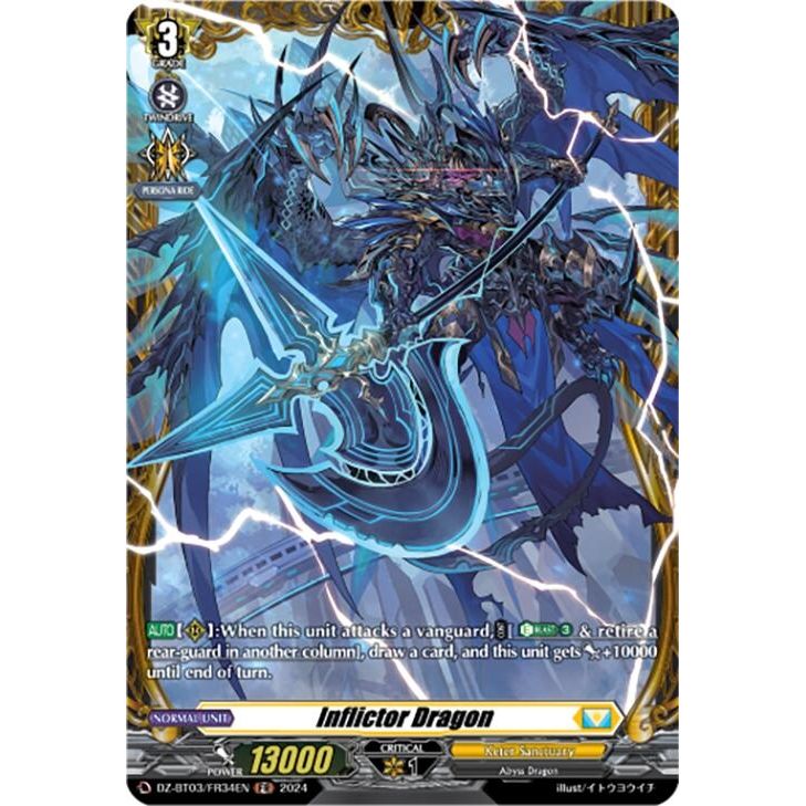 Image for Inflictor Dragon (FR) (DZ-BT03/FR34EN) (DZ-BT03) - Cardfight Vanguard