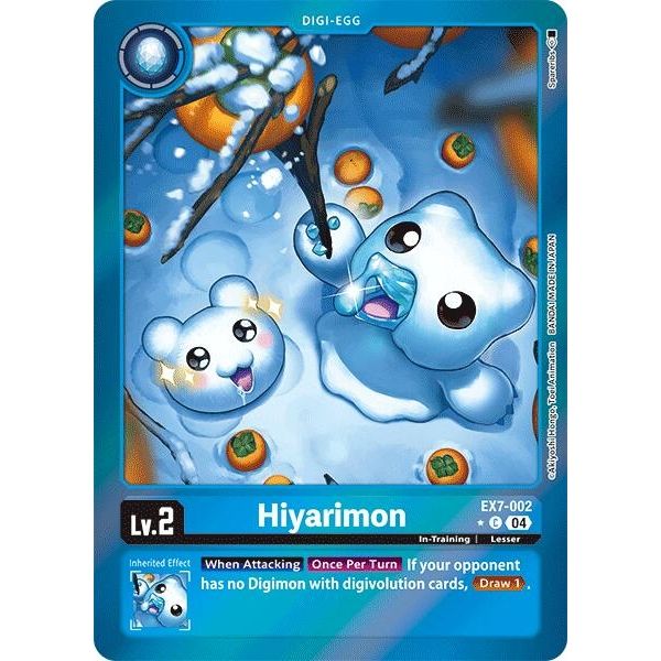 Image for Hiyarimon (Foil) (EX7-002 C) (EX07) - Digimon Card Game