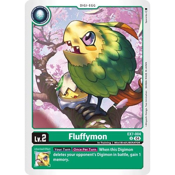 Image for Fluffymon (EX7-004 U) (EX07) - Digimon Card Game