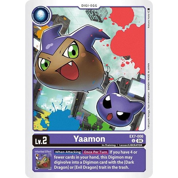 Image for Yaamon (EX7-006 U) (EX07) - Digimon Card Game