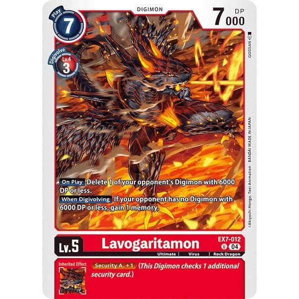Image for Lavogaritamon (EX7-012 U) (EX07) - Digimon Card Game