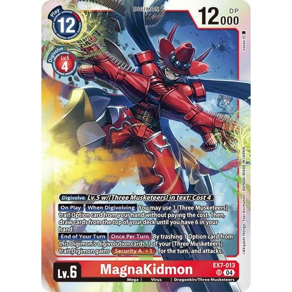 Image for MagnaKidmon (EX7-013 SR) (EX07) - Digimon Card Game