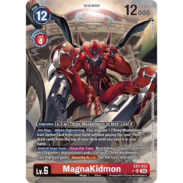 Image for MagnaKidmon (Alternate Art) (EX7-013 SR) (EX07) - Digimon Card Game