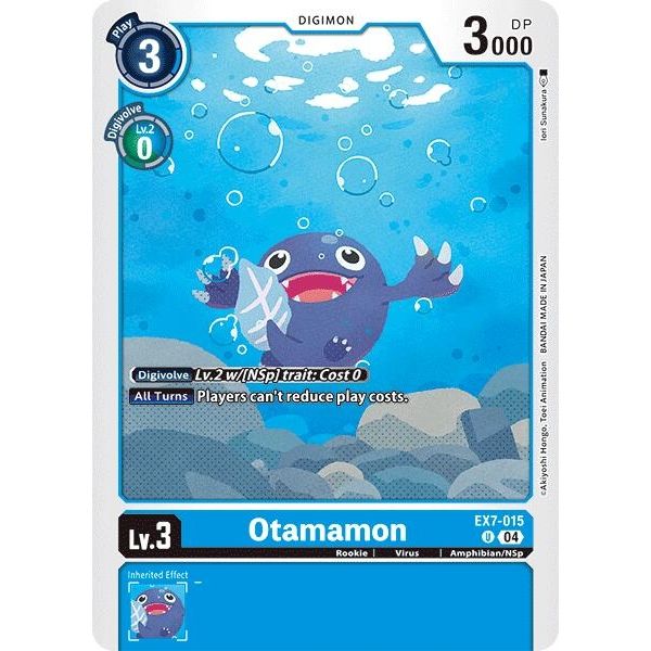 Image for Otamamon (EX7-015 U) (EX07) - Digimon Card Game