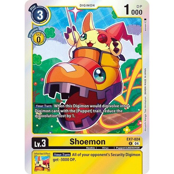 Image for Shoemon (EX7-024 R) (EX07) - Digimon Card Game