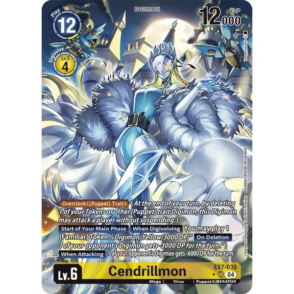 Image for Cendrillmon (Alternate Art) (EX7-030 SR) (EX07) - Digimon Card Game
