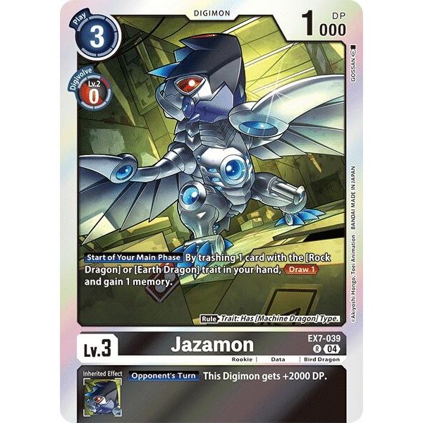 Image for Jazamon (EX7-039 R) (EX07) - Digimon Card Game