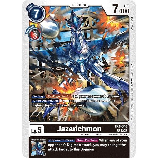 Image for Jazarichmon (EX7-046 UC) (EX07) - Digimon Card Game