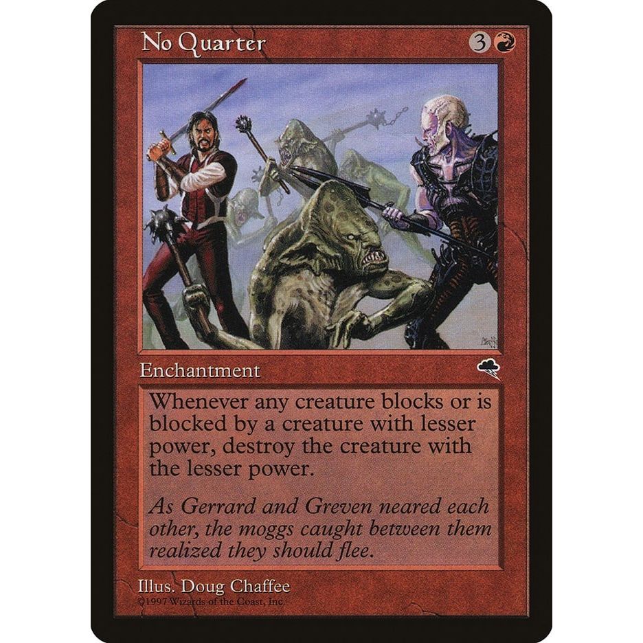 Image for No Quarter (193) (TMP) - Magic: The Gathering
