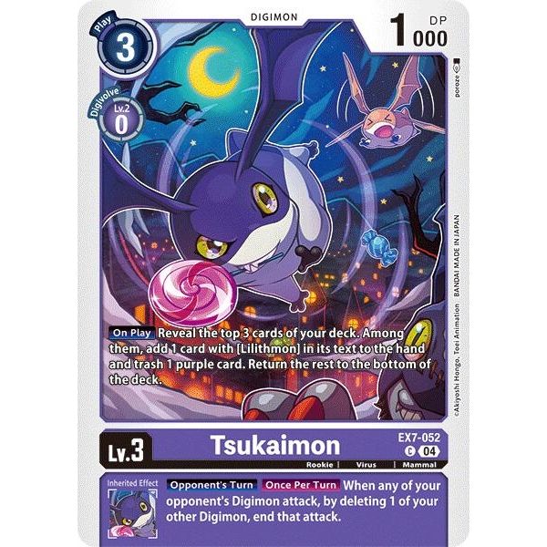 Image for Tsukaimon (EX7-052 C) (EX07) - Digimon Card Game