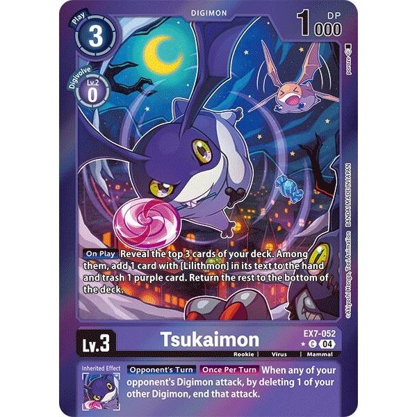 Image for Tsukaimon (Foil) (EX7-052 C) (EX07) - Digimon Card Game