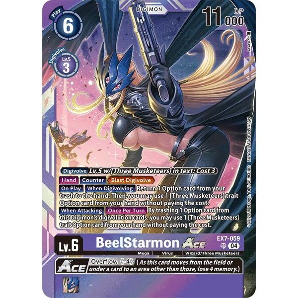 Image for BeelStarmon ACE (EX7-059 SR) (EX07) - Digimon Card Game