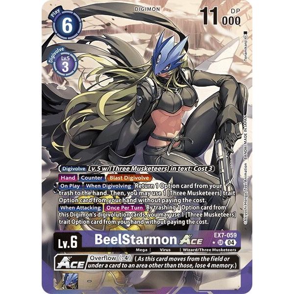 Image for BeelStarmon ACE (Alternate Art) (EX7-059 SR) (EX07) - Digimon Card Game