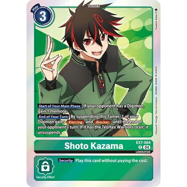 Image for Shoto Kazama (EX7-064 R) (EX07) - Digimon Card Game